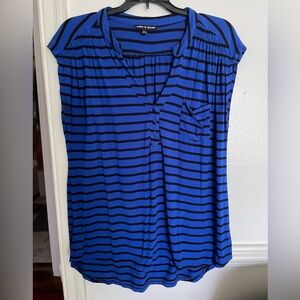 Cable & Gauge striped top